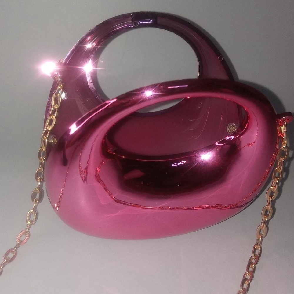 New crescent shape mini acrylic crossbody bags - Picture 10 of 10